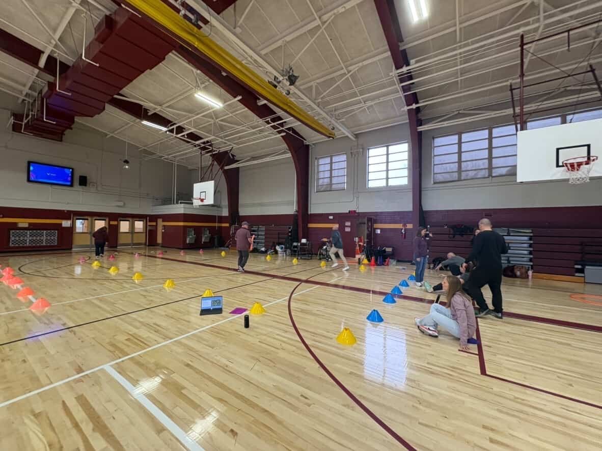 vahperd's tweet photo. Board members, Jen Mulrine and Zack Baker of Newport News Public Schools lead a PD on “PE with a Purpose - Aligning Lessons to SOLs” to HPE teachers in Poquoson Public Schools #physed https://t.co/BmvA9yhWFH