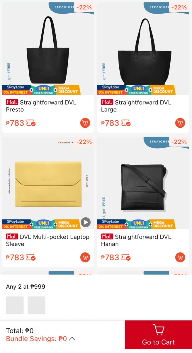 straightforward any 2 at ₱999!

🖇️: s.shopee.ph/6pvCdvfnQ9
🖇️: s.shopee.ph/W196JTULy
🖇️: s.shopee.ph/1qWWgmRJBc
🖇️: s.shopee.ph/9zsEPo1esM
🖇️: s.shopee.ph/AKV4oTGV88
🖇️: s.shopee.ph/W196Q9PDU