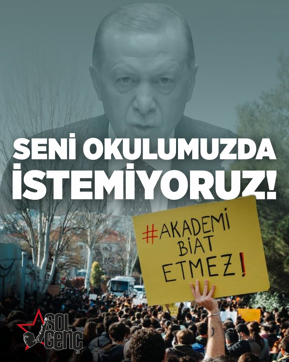 Seni okulumuzda istemiyoruz!