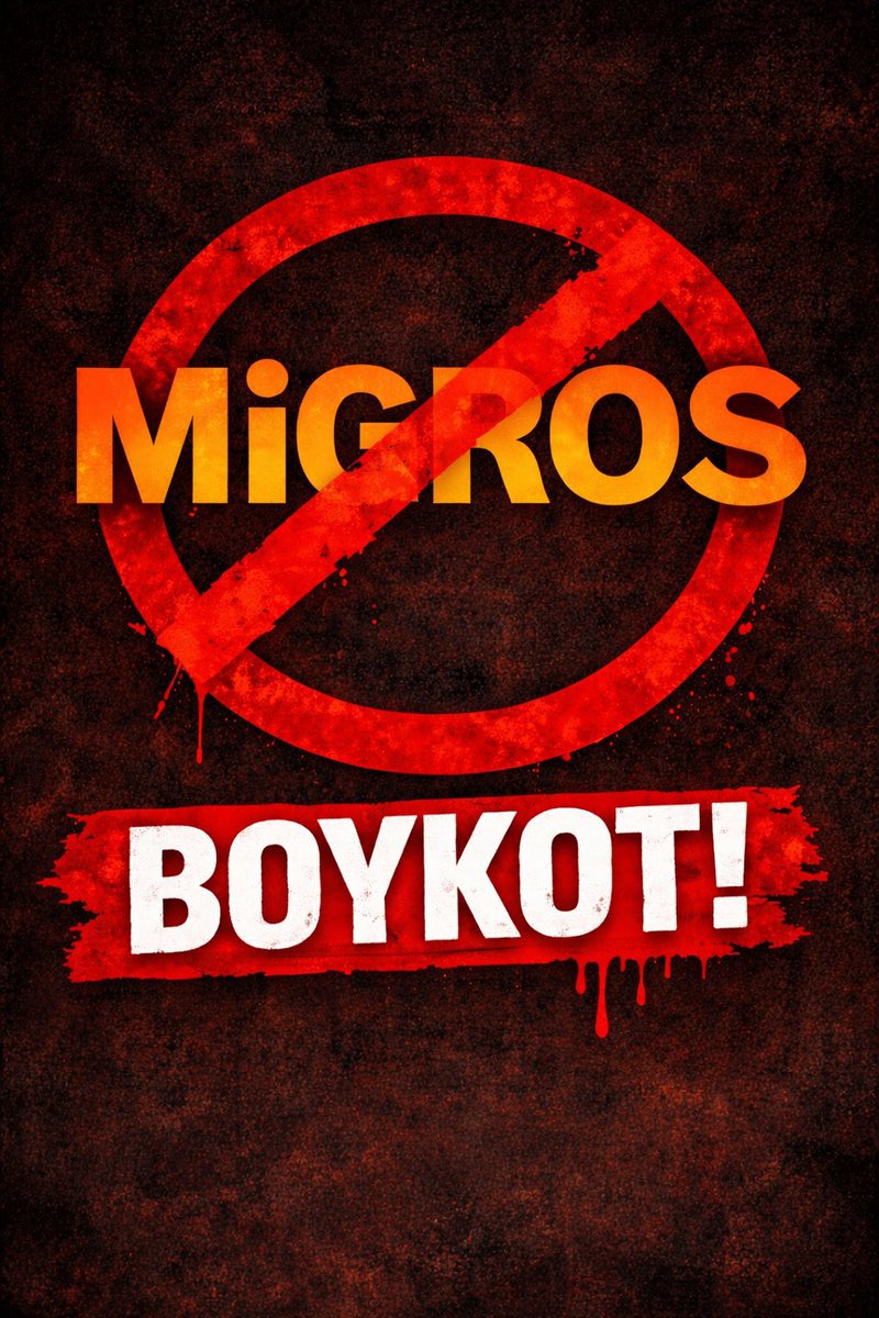 Son işçi kardeşimiz hakkını alana kadar
#MigrosBOYKOT a devam