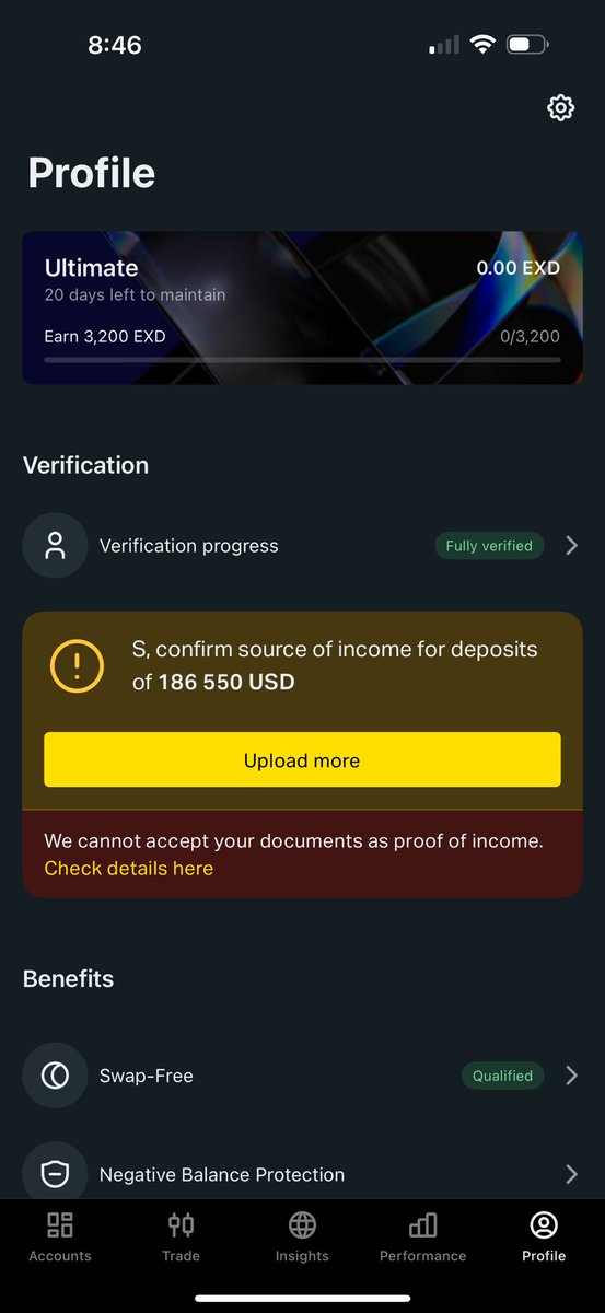 cheekusaurav's tweet photo. Dear Exness  Support Team,
I am writing to express my serious concern regarding my account being blocked without any clear explanation. This sudden restriction has caused inconvenience and disruption to my trading activities.
I also request you to urgently resolve this issue https://t.co/cOAOij3LRD