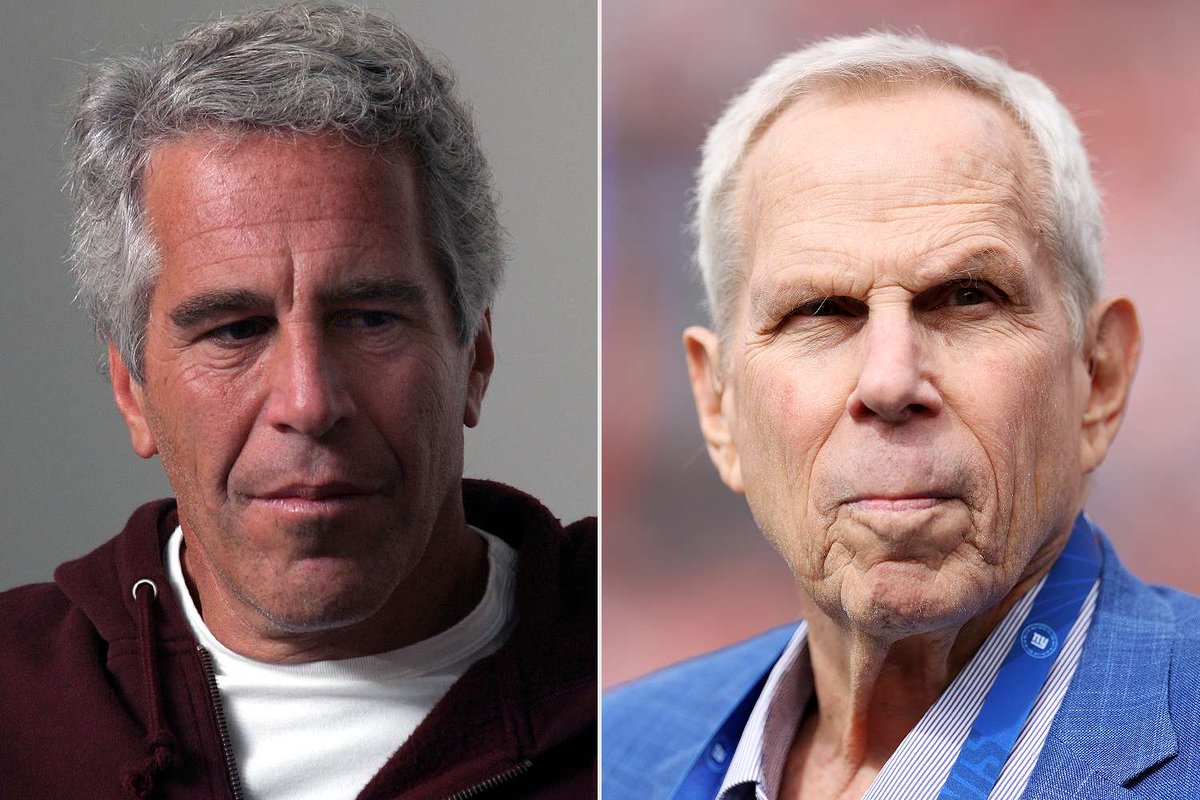 NFL_DovKleiman's tweet photo. Disturbing: Jeffrey Epstein connected Giants co-owner Steve Tisch with a film producer who largely focused on introductions to young women.

This occurred years after Epstein had registered as a Level 3 sex offender.

😬😬😬

(via @TheAthletic) https://t.co/ut0FE3qIaA