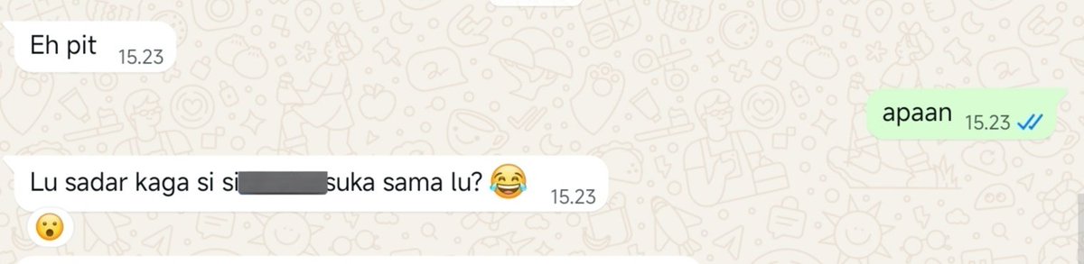 Dia kan emang friendly ke semua orang kocak