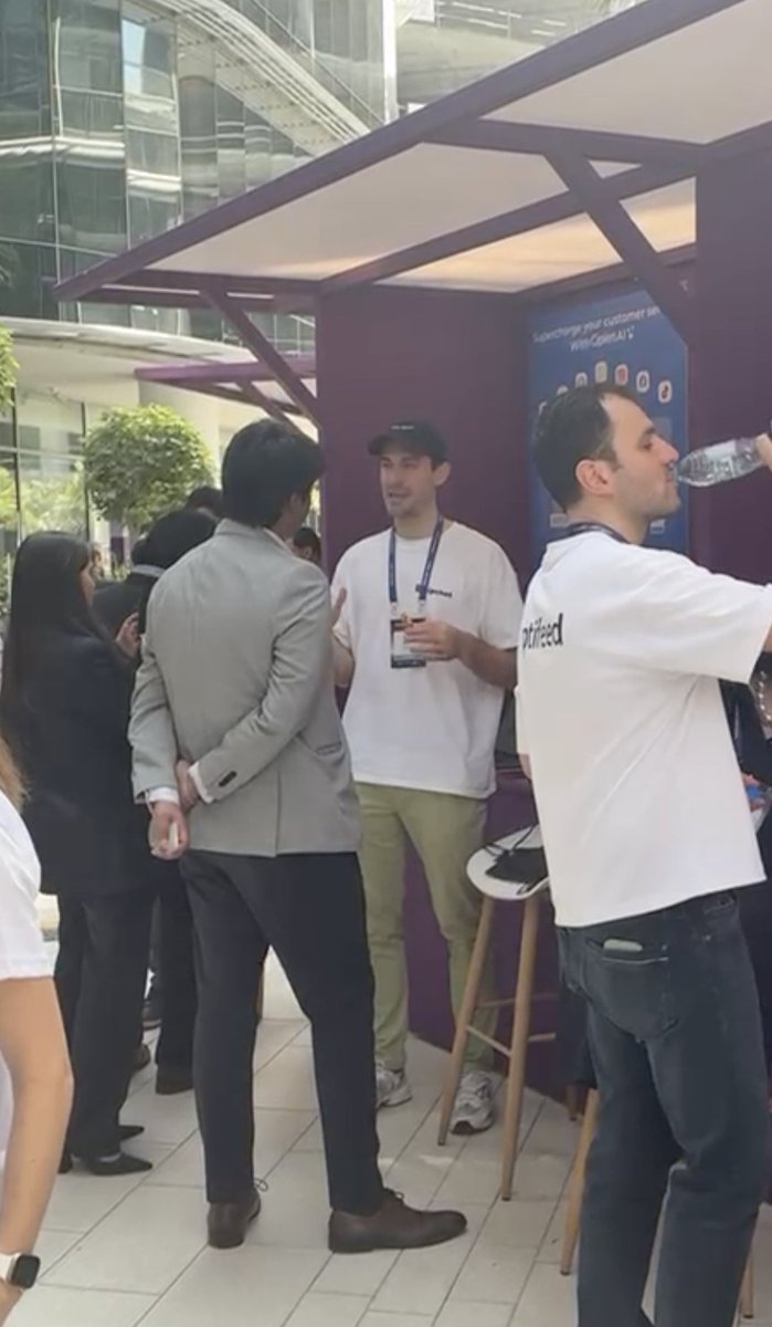 I've run 50 demos today at this conference

My tech team ships so fast that Zipchat looks different every single demo 🤣

Here's the chaos:

Demo #12: "We don't have this feature yet"
Demo #13: Feature is live in production

They ship faster than I can talk.

Sometimes they