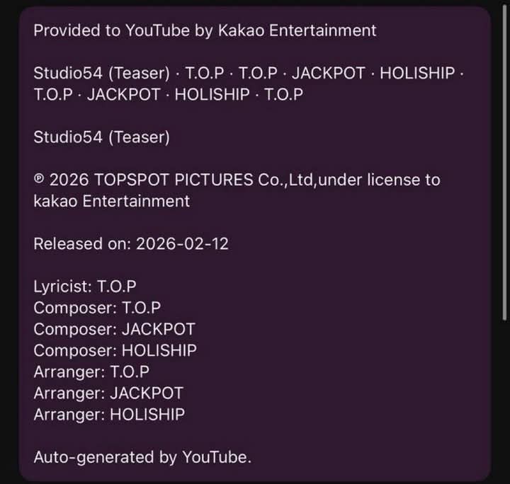 top_fcmexico's tweet photo. Kakao Ent , distribuye el material y trabajo de artistas /actores como: 
IU, Lee Dong Wook, GOT7, Park Bo Gum, Lee Byun Hun, Park Sunghoon, Gong Yoo, Suzy, Monsta X, IVE y ahora a T.O.P 

#INTOANOTHERDIMENSIONMX
#MXQUEENSFORTOP
#MEXICANSONLY4TOP https://t.co/s58gWZ05tp