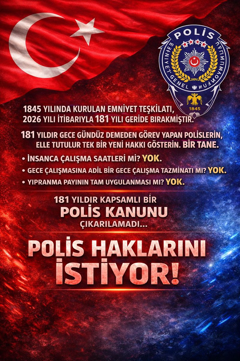 İnsan odaklı olmayan hiç bir projeden olumlu sonuçlar alamazsınız. Polislerde ki kaybolan aidiyet duygusunun yeniden tesis edebilmek aslına bakarsanız çok kolay. Polislere verilecek fazla mesai ücreti bile bir çok alanda otomatik olarak düzenlemelere sebep #PolisBakandanUmutlu