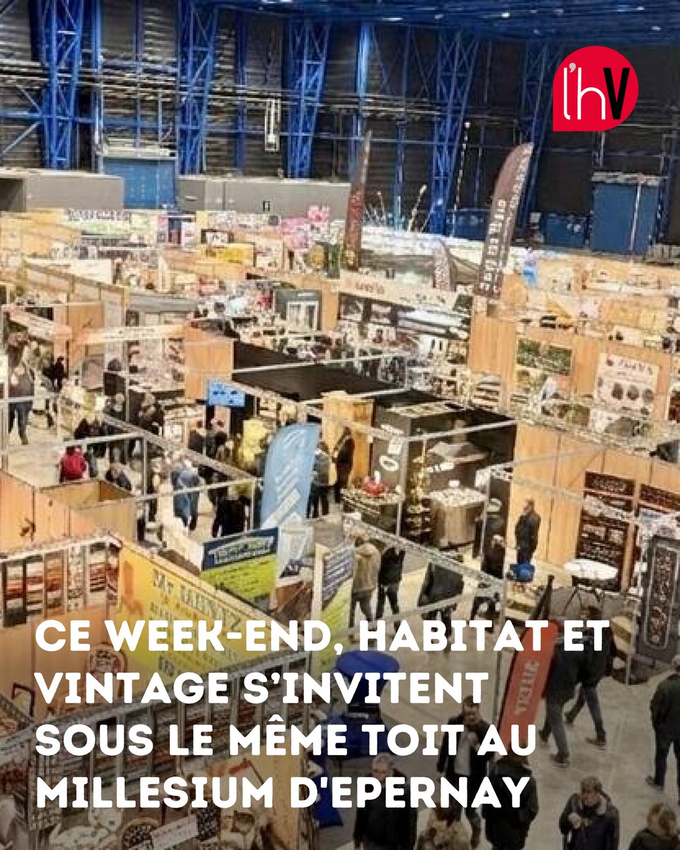hebdoduvendredi's tweet image. Ce week-end à Épernay, le Salon habitat rencontre le Festival du vintage ! 🌟 Trois jours de projets et de passion vintage à ne pas manquer ! #Épernay #SalonHabitat #Vintage #Déco #Inspiration
➡️ l.lhebdoduvendredi.com/pjJ