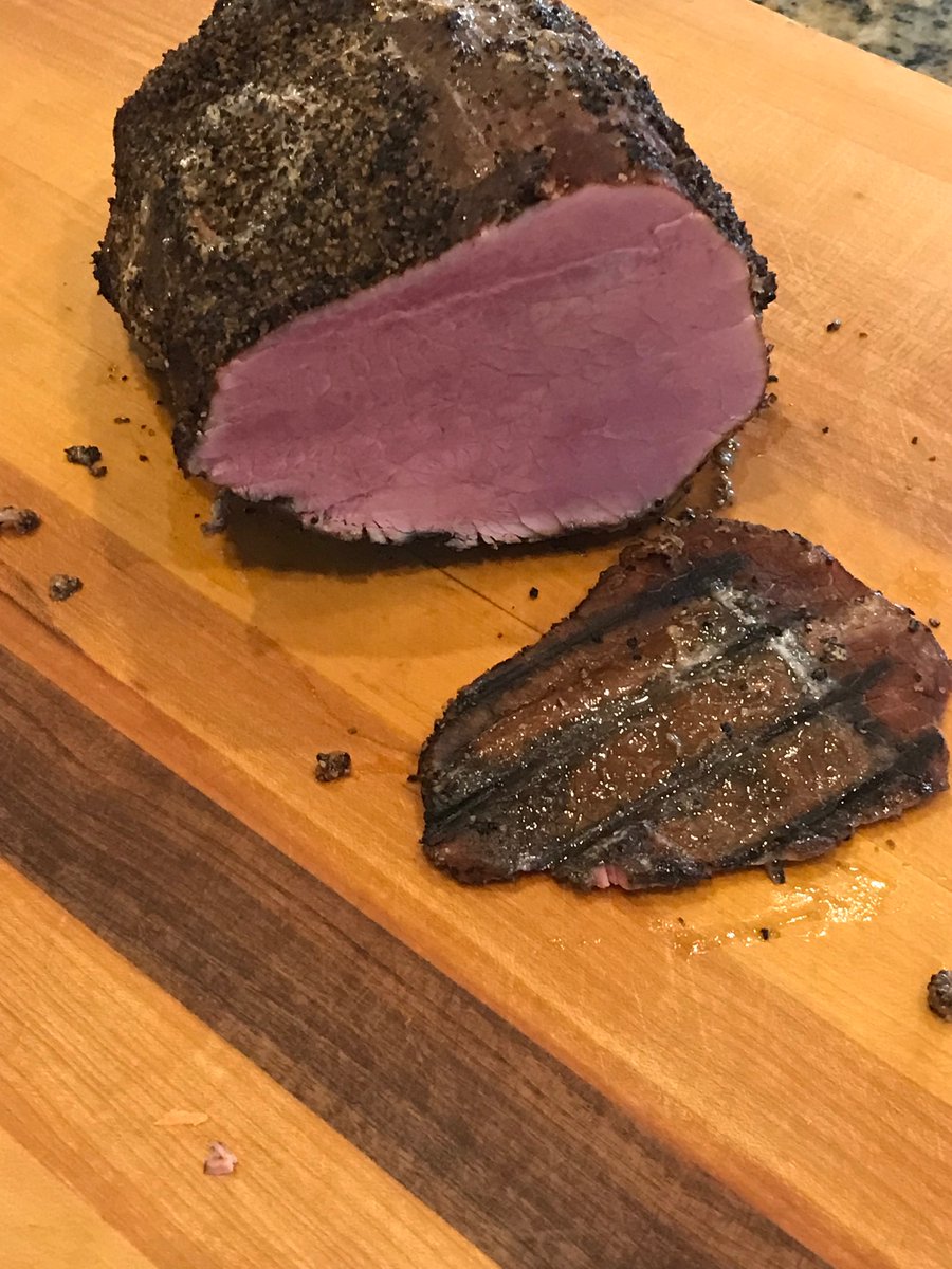 Pastrami is done!