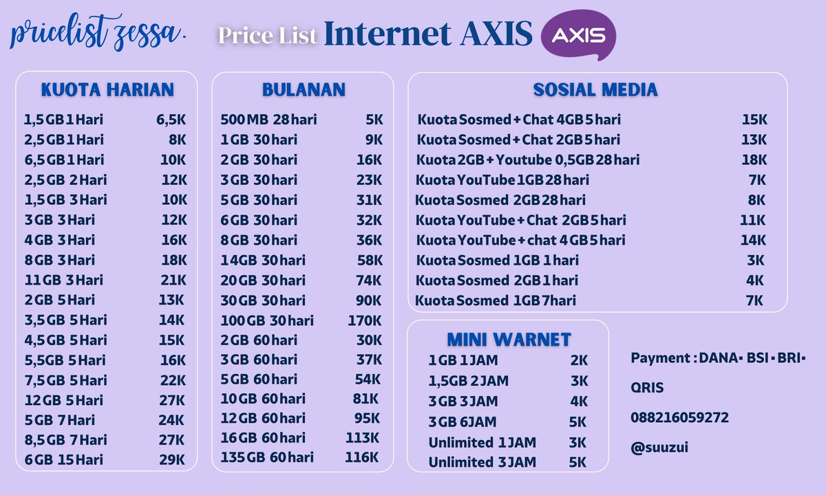 zessa kuota pulsa, open ! tweet media