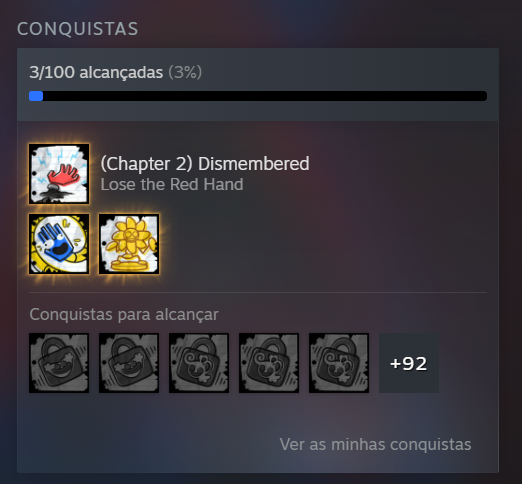 tá certo isso? 0,0% das pessoas conseguiram essa conquista