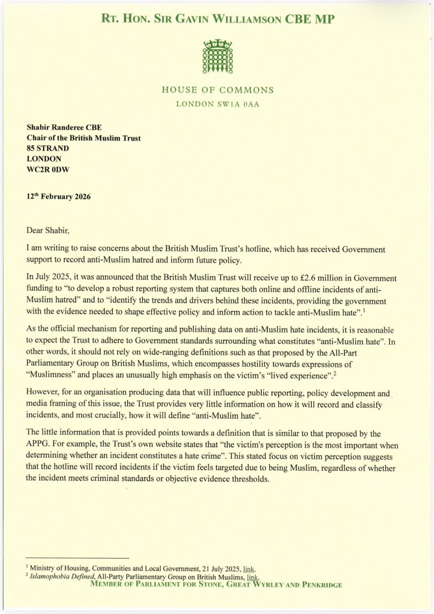 Sir Gavin Williamson CBE MP tweet media