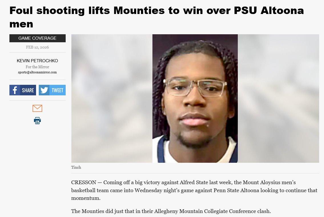 Altoona Mirror tweet media