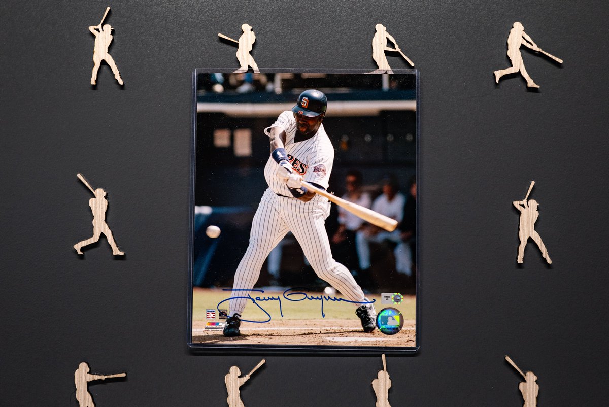MLB's tweet image. Celebrating Mr. Padre with an awesome giveaway!

Repost and reply for your chance to win this autographed 8x10 Tony Gwynn photo.