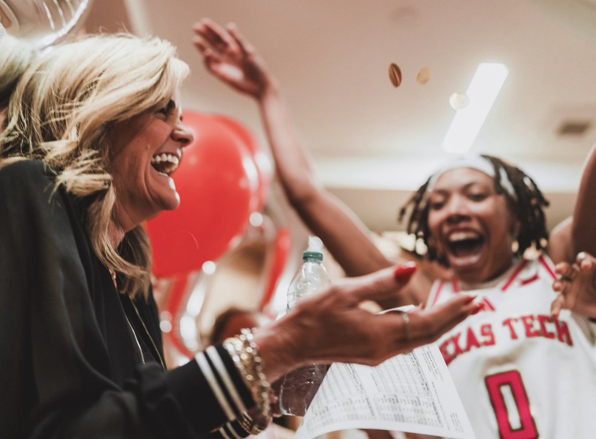 RachGall's tweet photo. DID YOU KNOW? Texas Tech is currently 23-3 on the season. The last time the @LadyRaiderWBB won 23 games dates back to 2004-2005 when they went 24-8 with Marsha Sharp as the coach.

I want to continue to give a major shoutout to @CoachGerlich and her team on this incredible season.
