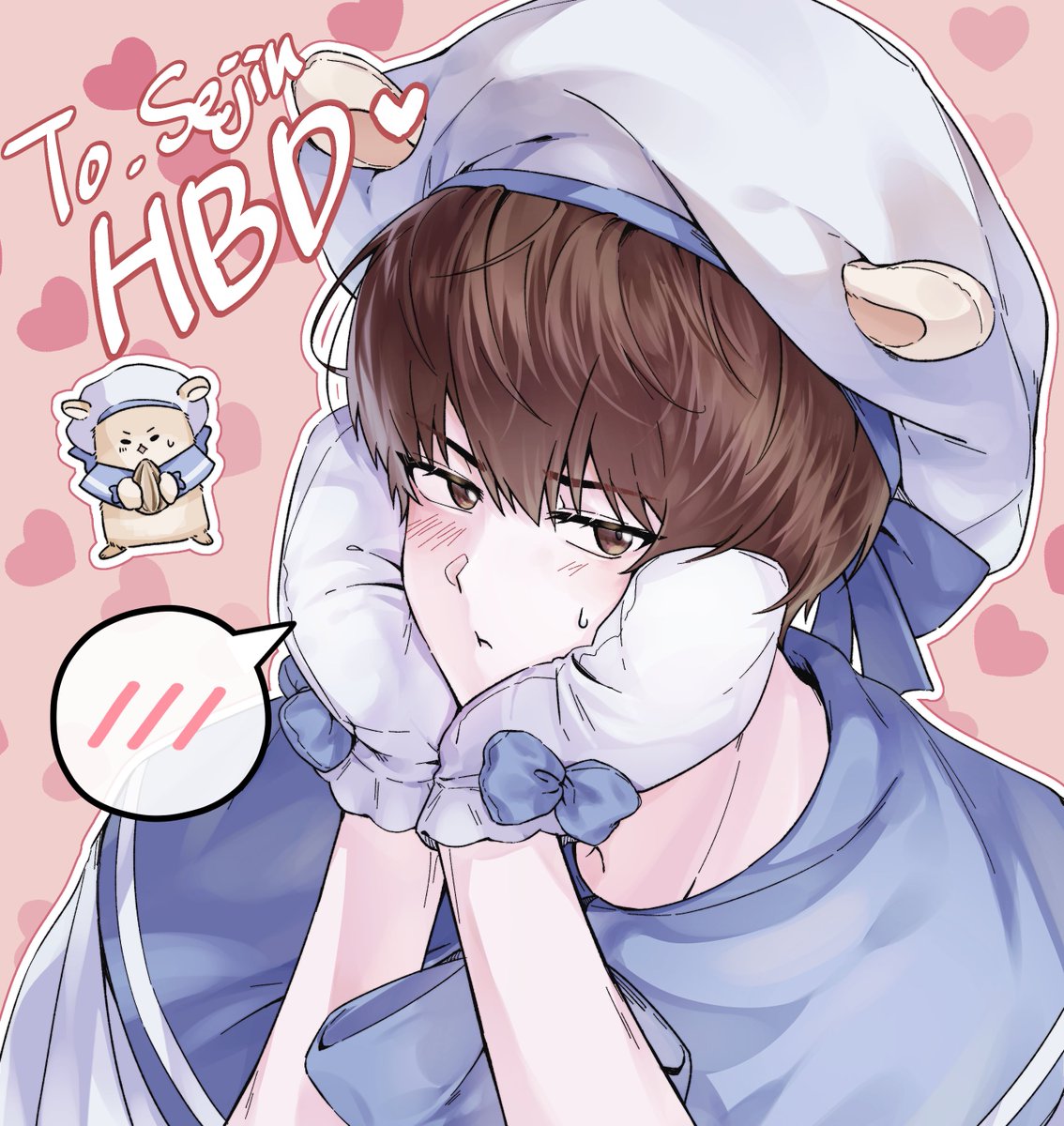 #세진이의_시나리오는_해피엔딩
#HAPPY_SEJIN_DAY 

생일일러에 세라복뵤가 너무 귀여워서 ☺️☺️