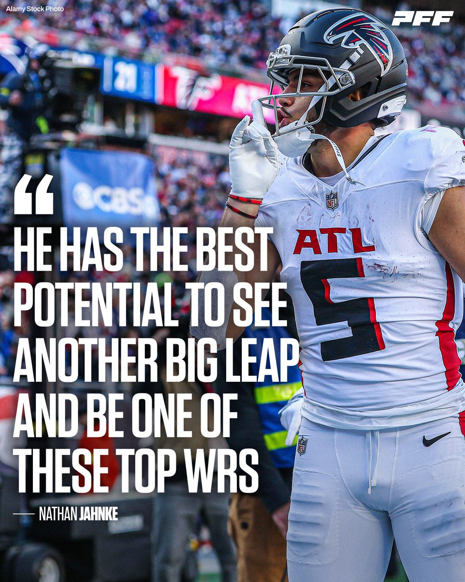 PFF_Fantasy's tweet photo. The best of Drake London is still to come 🚀 https://t.co/NPngk2KLDv