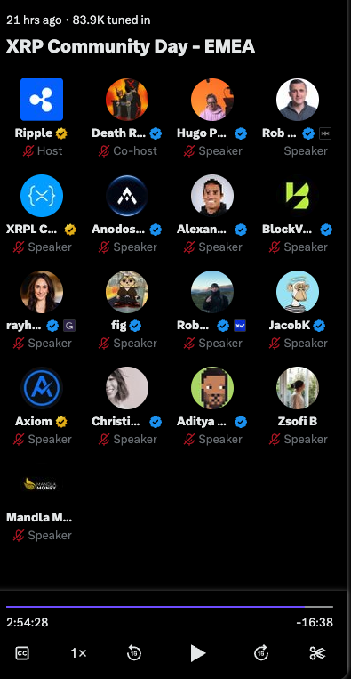 I am incredibly proud to have been invited to showcase <a href="/AxiomProtocol_/">Axiom</a> during the #XRPCommunityDay session!

It was a privilege to be featured alongside such amazing projects &amp; builders such as <a href="/squidrouter/">squid</a> (<a href="/ecdsafu/">fig</a>), <a href="/FlareNetworks/">Flare ☀️</a> (<a href="/HugoPhilion/">Hugo Philion</a>), and <a href="/XamanWallet/">Xaman® Wallet 🪝</a>
