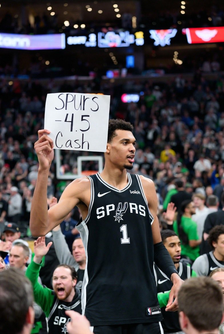 San Antonio got it done for us ✅🤑✅

#Gambling𝕏 #GamblingTwitter #SportsBettingX