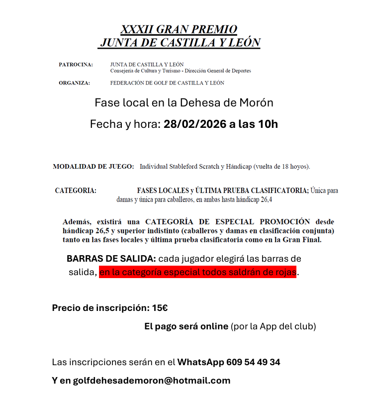 GOLF_DEHESA_DE_MORON (@golfmoron) on Twitter photo 