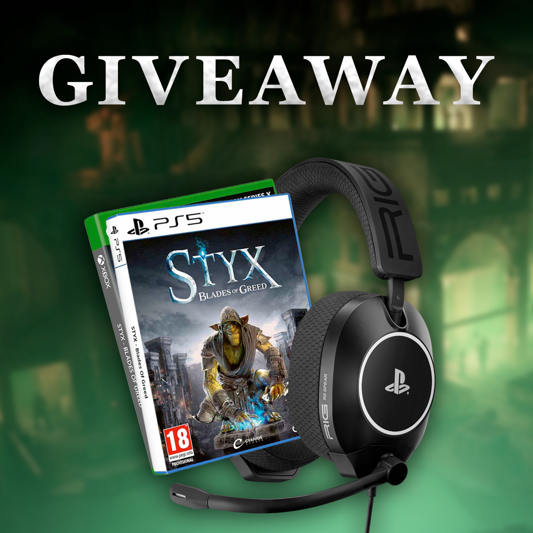 Sneak your way towards an absolute steal with RIG's exclusive <a href="/StyxVideoGames/">Styx: Blades of Greed</a>: Blades of Greed giveaway. 

To win a digital copy of the game + RIG R5 PRO headset:

🔘 follow RIG Gaming 
❤️ like this post 
🔁 share this post 
😶‍🌫️ tag your sneakiest friend

Check our other socials