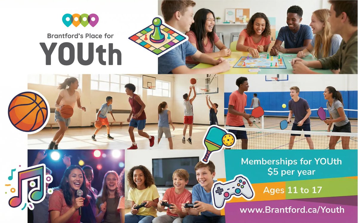 Memberships for YOUth (ages 11-17) are available for only $5 per year! 🤩 

Gain access to youth lounges to hang out with friends, access gaming systems, 🎮 play sports and board games, ♟️ create arts and crafts and more. 🎨 Tablets and Wi-Fi are available to do homework. 🛜