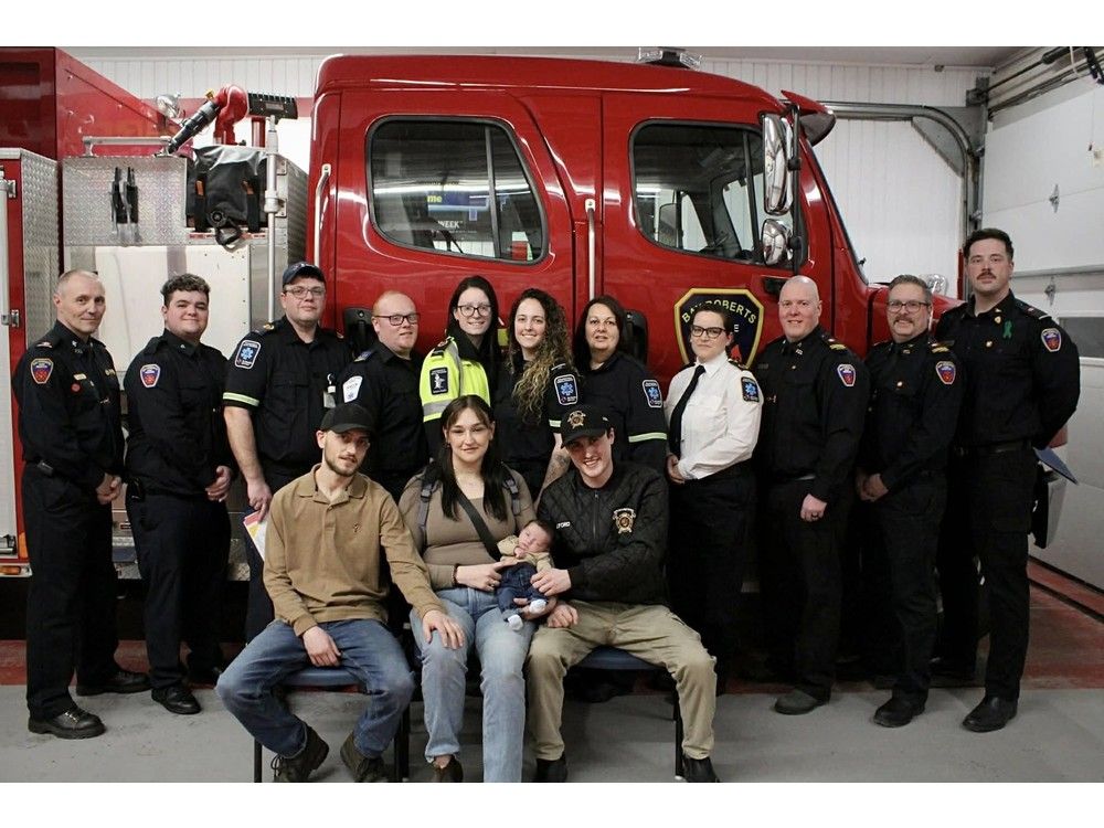 Welcome to the world, Wyatt: Bay Roberts EMS, firefighters help deliver baby saltwire.com/newfoundland-l…