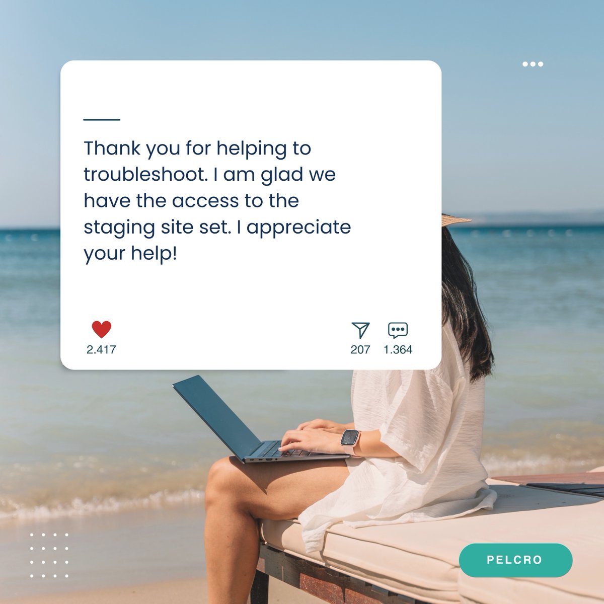 pelcroinc's tweet photo. The receipts are in 🧾 Why our customers keep choosing Pelcro. https://t.co/otdjb7FoRN