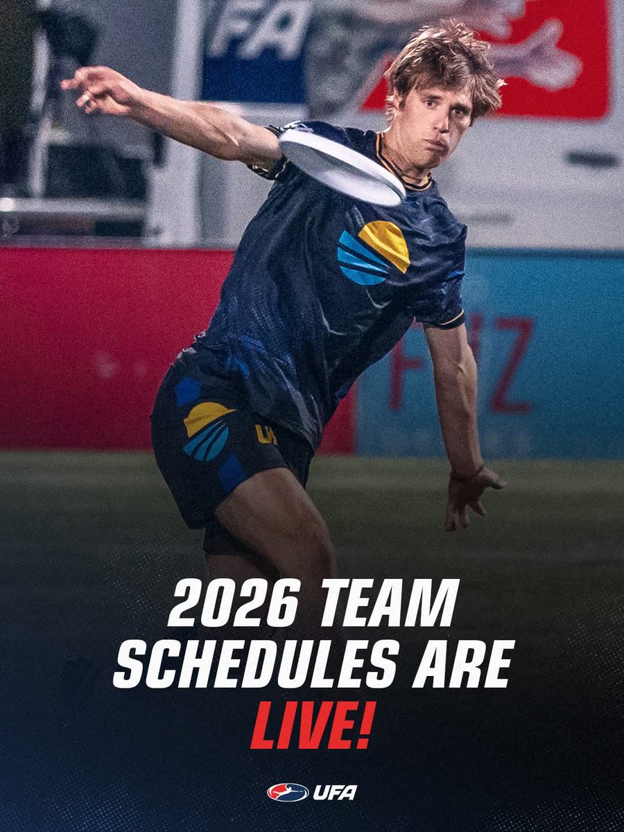 Ultimate Frisbee Association 🥏 UFA tweet media