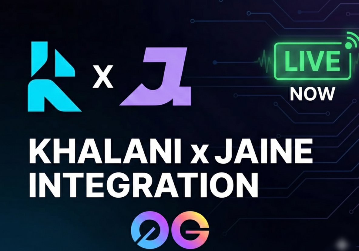 0gm legends

After reading the JAINE x Khalani announcement, I think this is one of the most practical upgrades to 0G onboarding we’ve seen.

The big shift is moving from bridge + swap + network management to a single intent: you just specify what token you want on JAINE (on 0G),