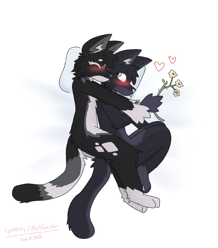 You're like my teddy bear. ..,, <3

Art by <a href="/nofferston/">lyn Noffy</a> !!!