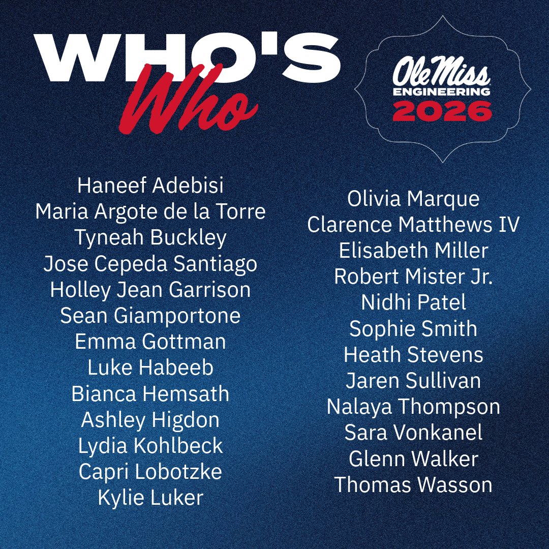 Ole Miss Engineering tweet media