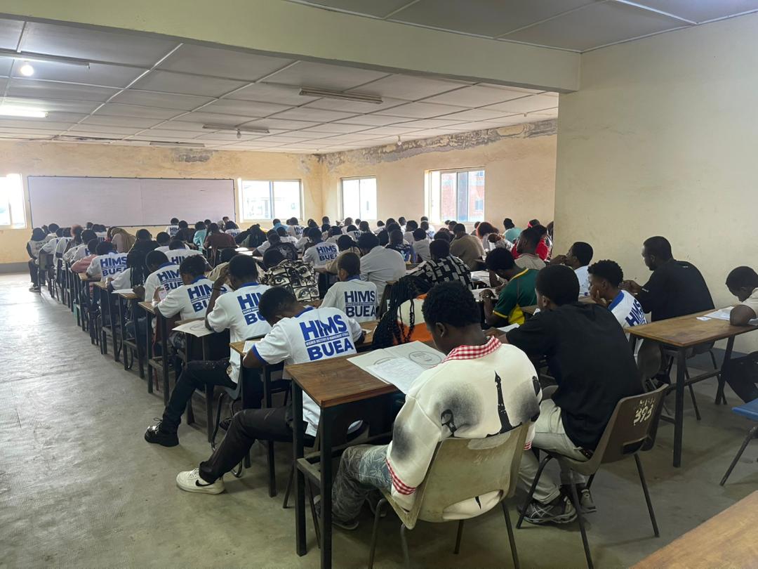 HIMSBUEA2's tweet photo. Today, 12th of February 2026 officially marks the beginning of the first semester examinations for the 2025-2026 academic year for learners across different departments and levels at HIMS Buea. This evaluation comes after several months of learning, https://t.co/0vZ3lBcw3i