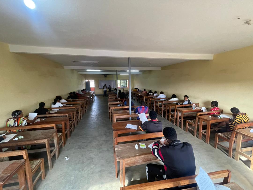 HIMSBUEA2's tweet photo. Today, 12th of February 2026 officially marks the beginning of the first semester examinations for the 2025-2026 academic year for learners across different departments and levels at HIMS Buea. This evaluation comes after several months of learning, https://t.co/0vZ3lBcw3i