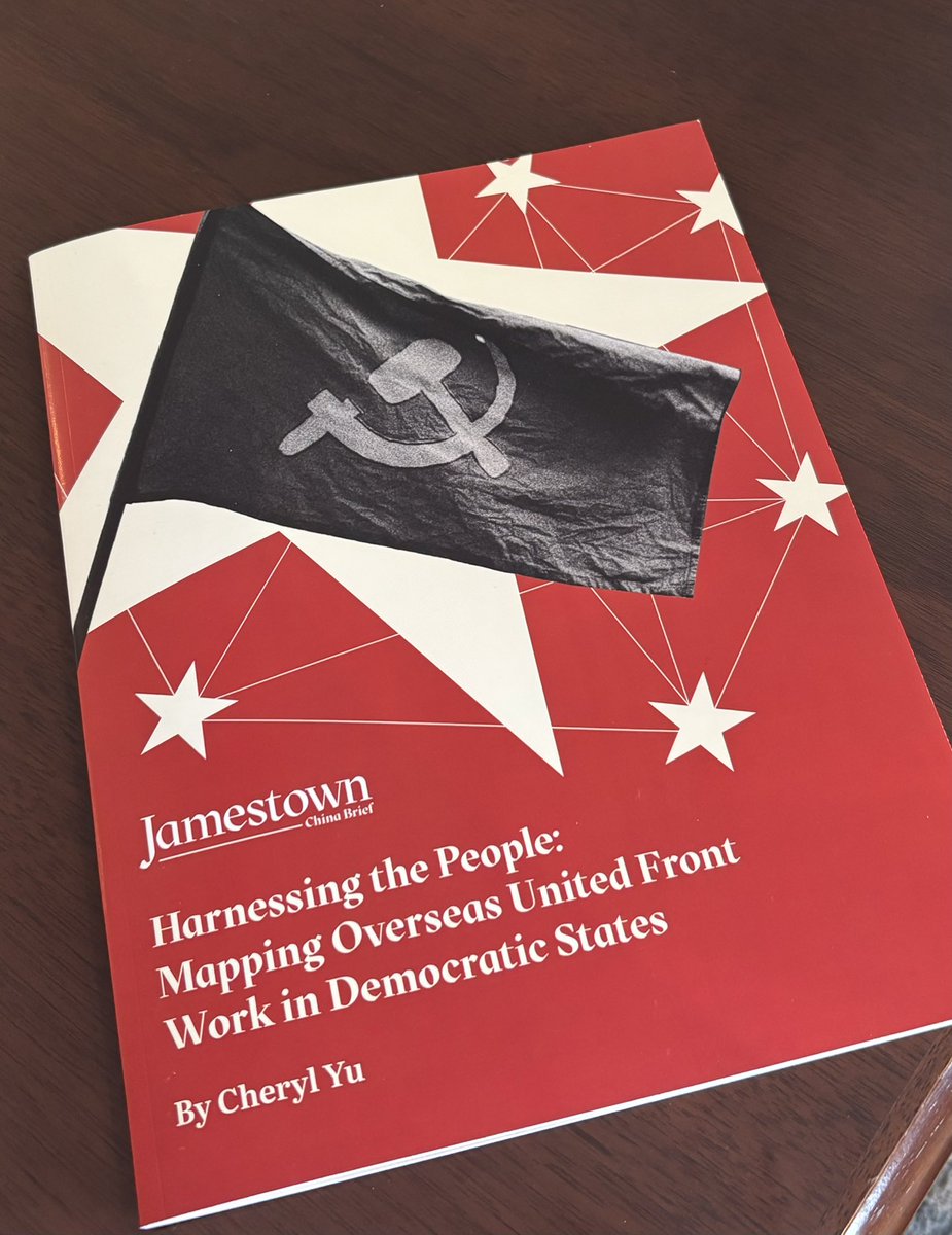2,000+ CCP-linked organizations operate across Western democracies. Canada leads with 500+ active on our soil. 

We are facing Beijing’s hidden network on our doorstep and must act with resolve. 

Great to meet with <a href="/JamestownTweets/">Jamestown Foundation</a> and <a href="/MLInstitute/">Macdonald-Laurier Institute</a> to discuss their explosive