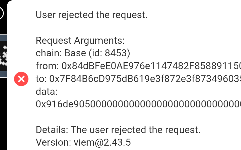 BrothersGrim's tweet photo. So @ripsapp / @base / @jessepollak been like this for 2 days. Same error with @betrmint &amp; @MintedMerchShop are we cooked chat?! https://t.co/7FSkm9jnkB