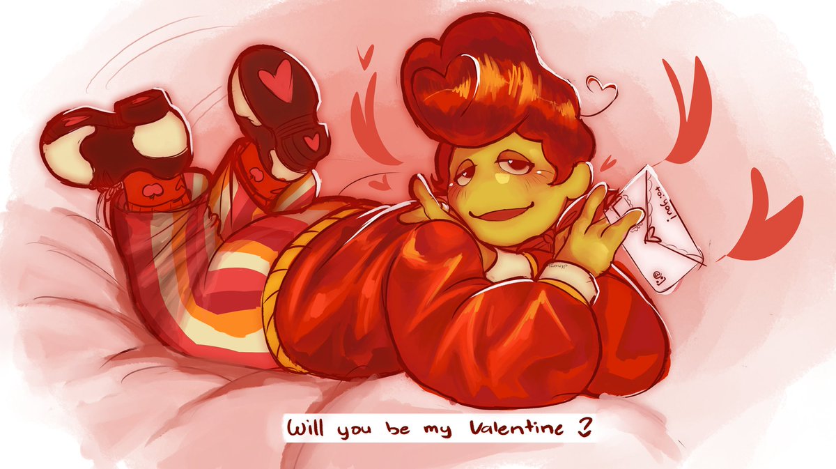 _sorrowsparrow's tweet photo. HAPPY VALENTINES DAYYYY #WallyDarling https://t.co/D3GwpgYKjo
