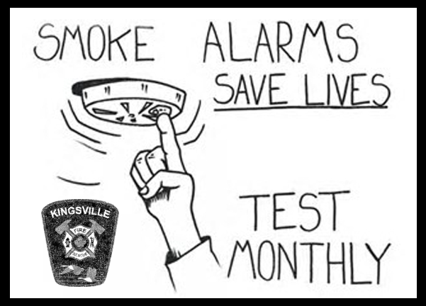 KingsvilleFD's tweet photo. 🚨 Friendly Reminder 🚨
Your smoke and carbon monoxide (CO) alarms are your first line of defense — but only if they’re working properly!
A working alarm gives you and your family the early warning you need to get out safely. Take a few minutes every month — it could save a life. https://t.co/g0GE5ME5oq