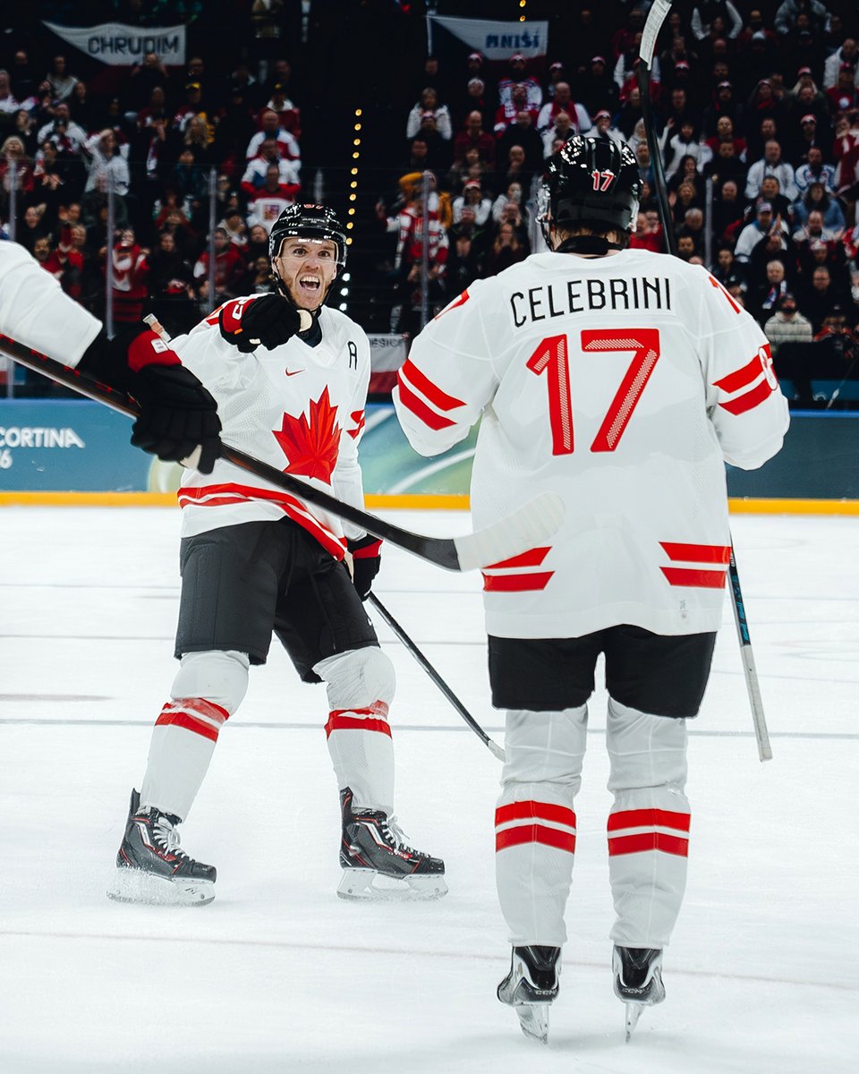 First Olympic point for 9️⃣7️⃣🇨🇦

#MilanoCortina2026 | #LetsGoOilers