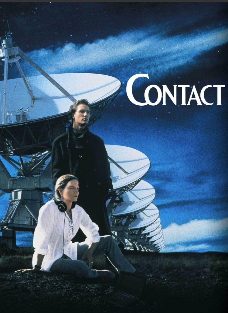 derekcburgess's tweet image. This afternoon's entertainment. One of my all-time favourite films. #Contact