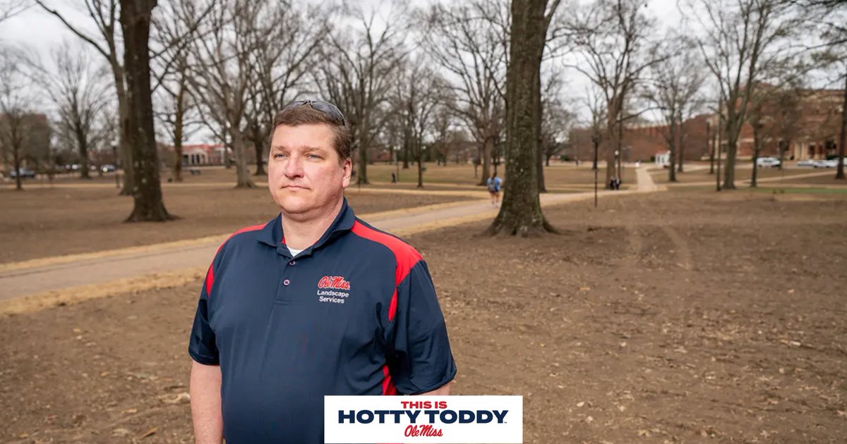 OleMiss's tweet photo. Landscape Services Team Plays Key Role in Ice Storm Recovery

- Crews have cleared more than 22,500 cubic yards of tree debris; work continues across campus

This is #HottyToddy

Full Story: https://t.co/Wf4NeJwaLL https://t.co/dY5k3A0gRw