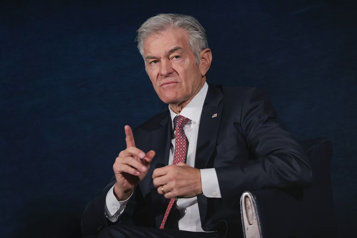 Dr. Oz becomes the latest Trump official in the Epstein files

In 2016, Dr. Mehmet Oz, now the administrator of the Centers for Medicare &amp; Medicaid Services, invited Epstein over for a Valentine’s party—eight years after Epstein was registered as a sex offender.