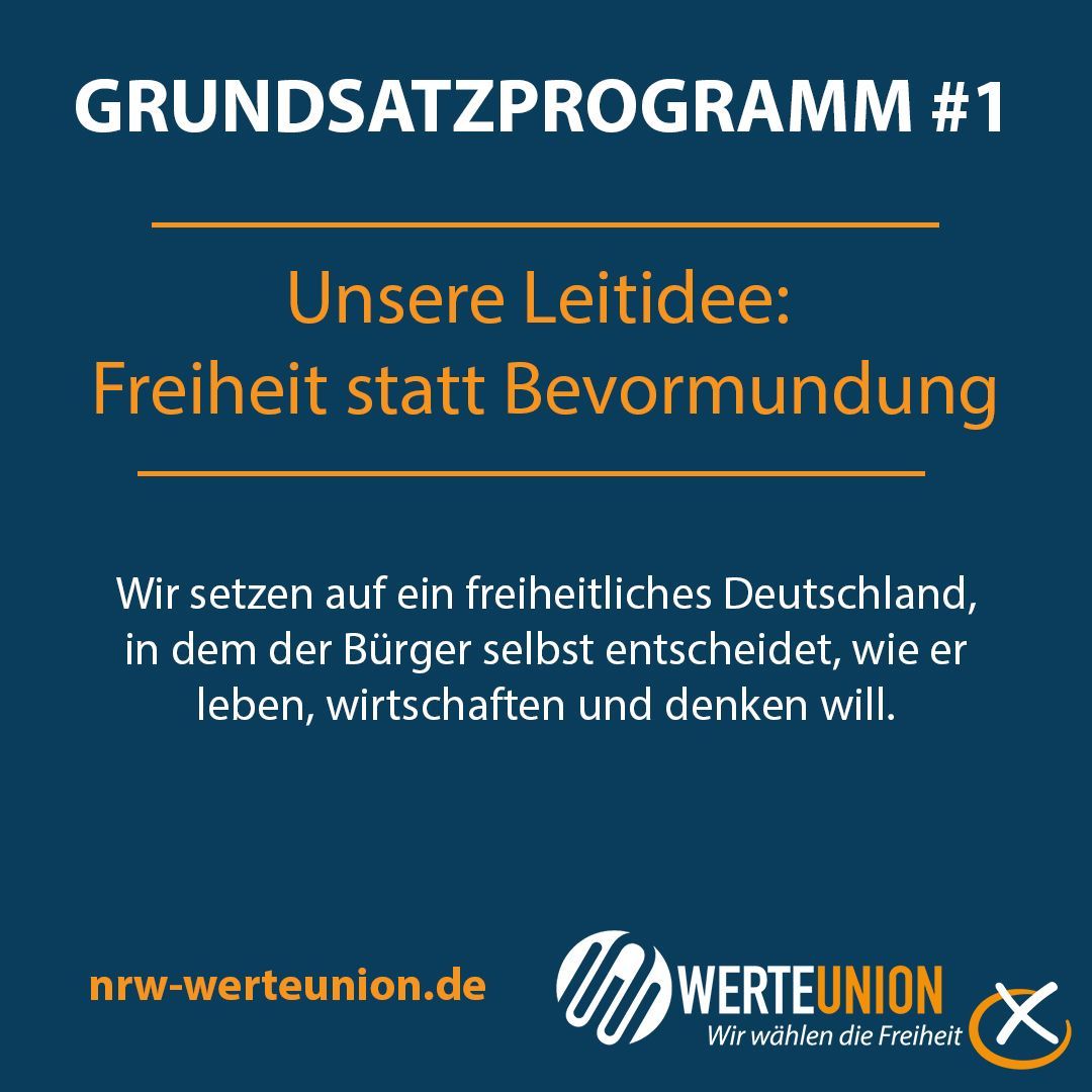 Werteunion Nordrhein-Westfalen tweet media