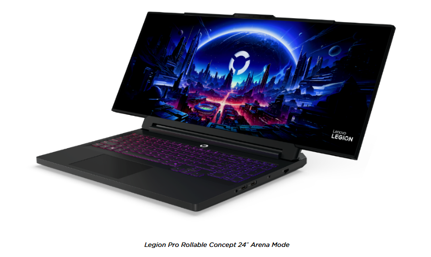 JMichaelV1's tweet photo. 🚨ROLL-UP SCREEN: Lenovo's Legion Pro Rollable is a concept laptop with an extendable screen that expands from 16 inches to an ultrawide 24 inches. 
#LaptopGaming #rollupscreen #Lenovo #Computertechnology #Chinesetechnology
🧵1 https://t.co/QahQGeapNY