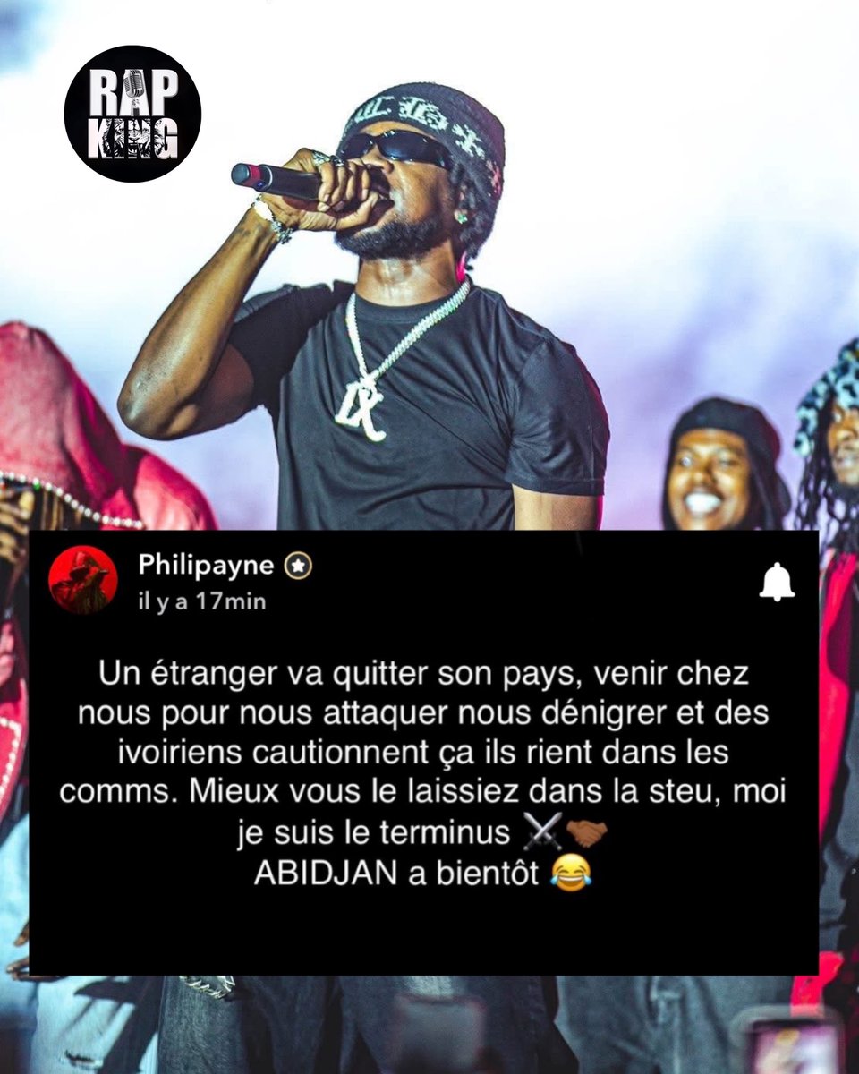 Rap king tweet media