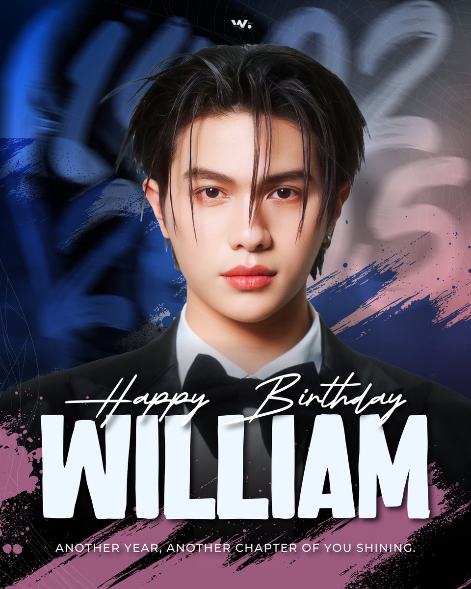 ForWilliamjkp's tweet image. WILLIAM ON CHAPTER 21
#William21stBirthday

𝐇𝐀𝐏𝐏𝐘 𝐁𝐈𝐑𝐓𝐇𝐃𝐀𝐘 𝐓𝐎 𝐖𝐈𝐋𝐋𝐈𝐀𝐌
สุขสันต์วันเกิด "วิลเลี่ยม จักรภัทร" 🎂🎉

ขอให้ปีนี้เป็นปีที่ดีของวิลเลี่ยม เป็นปีที่เต็มเปี่ยมไปด้วยรอยยิ้ม ความสำเร็จ และความสุขในทุกวัน มีแต่คนมอบความรักความเอ็นดูให้วิลเลี่ยม…