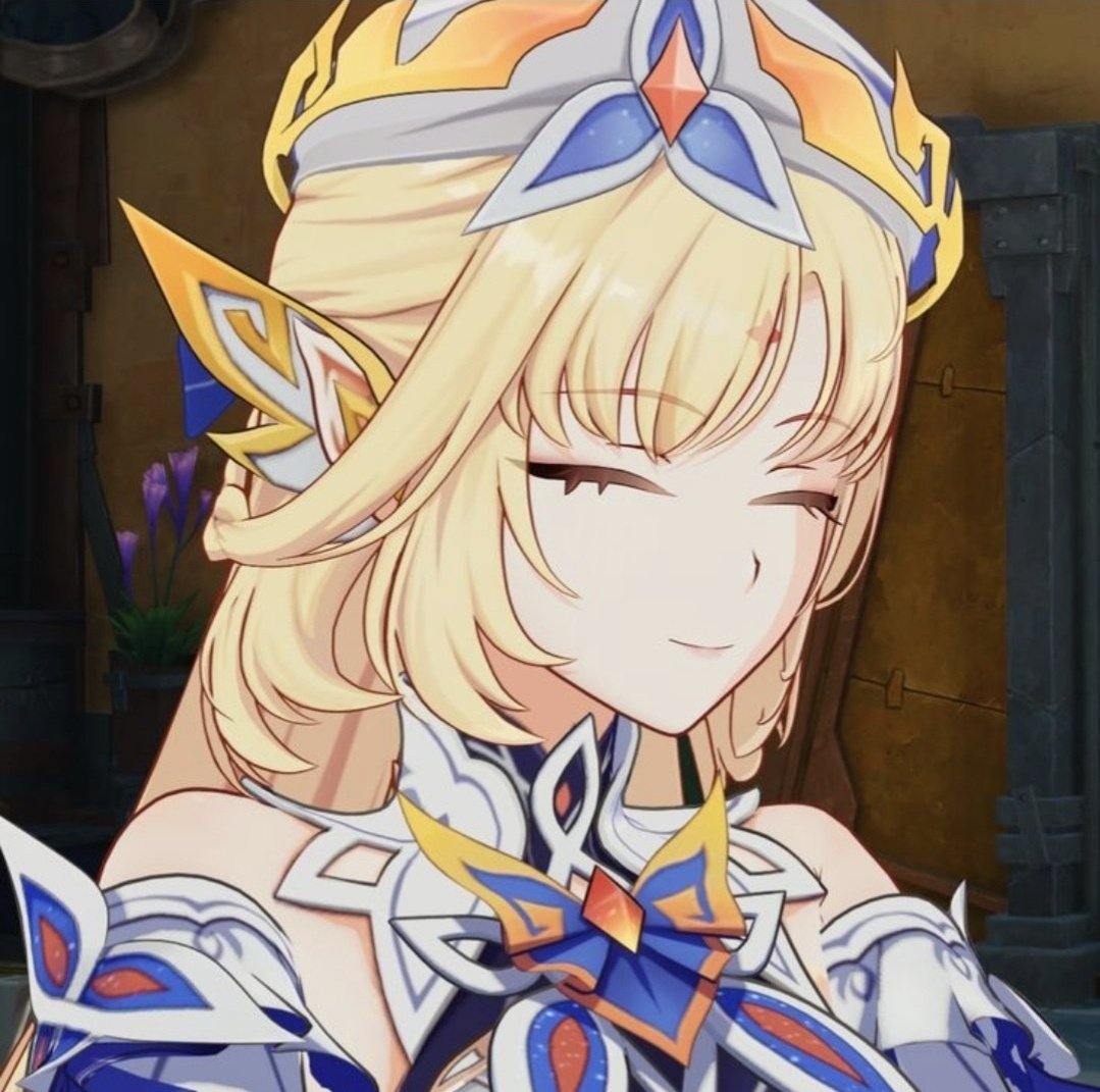 seeliereeyn's tweet photo. cutest smile in teyvat ʚ(｡˃ ᵕ ˂ )ɞ https://t.co/H9ND7QAnj4