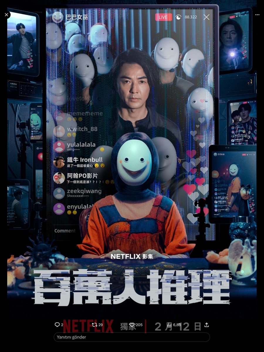 Netflix’te “Fenomen Dedektif” diye bir dizi başladı, epey sürükleyici,izleyin derim.