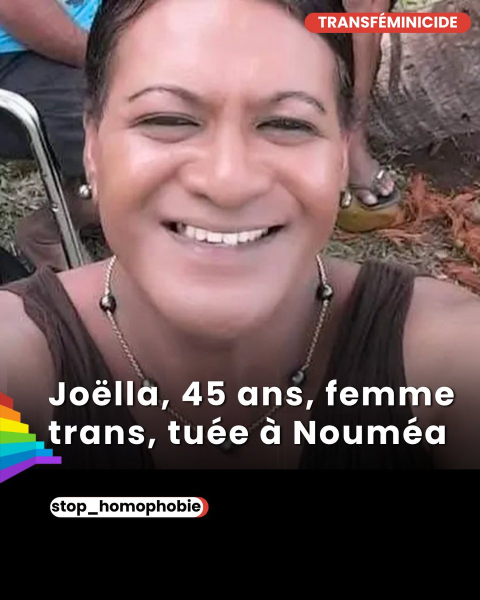 🕯️ Joëlla, passionnée de volley-ball et engagée dans sa communauté, a été retrouvée morte à Nouméa dans la nuit du 7 au 8 février.

Deux hommes, âgés de 19 et 24 ans, ont été mis en examen pour meurtre après avoir reconnu avoir frappé la victime à la tête à de multiples reprises.