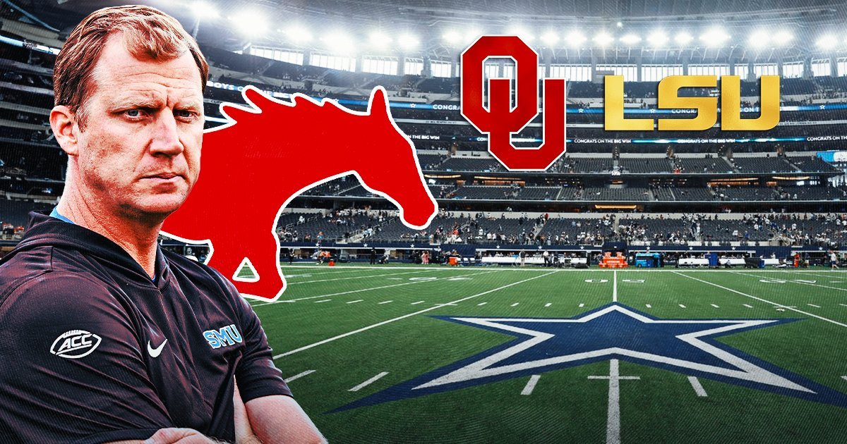If these games get canceled without moving them to Jerry’s World (which was the case), I support the decision.   

Some want as many home games as possible, but I want SMU on the biggest stage. Playing LSU and OU on national TV is a way to grow the brand and make some serious 💰