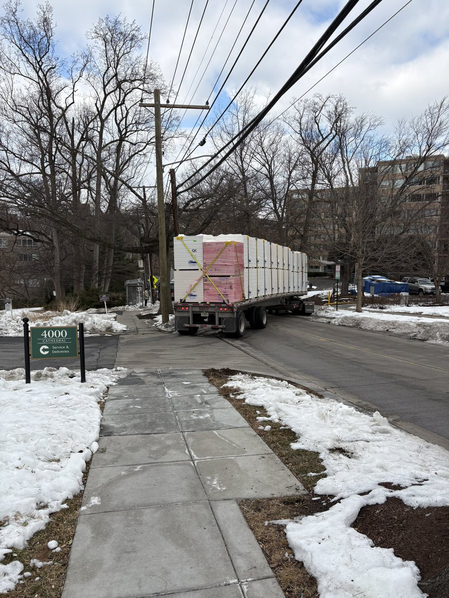 Currently at cathedral Ave nw <a href="/wmata/">Metro Forward</a> expect delays on the bus routes yall truck can’t seem to back up d90 routes can’t go through 😱